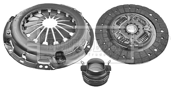 BORG & BECK Комплект сцепления HK6016